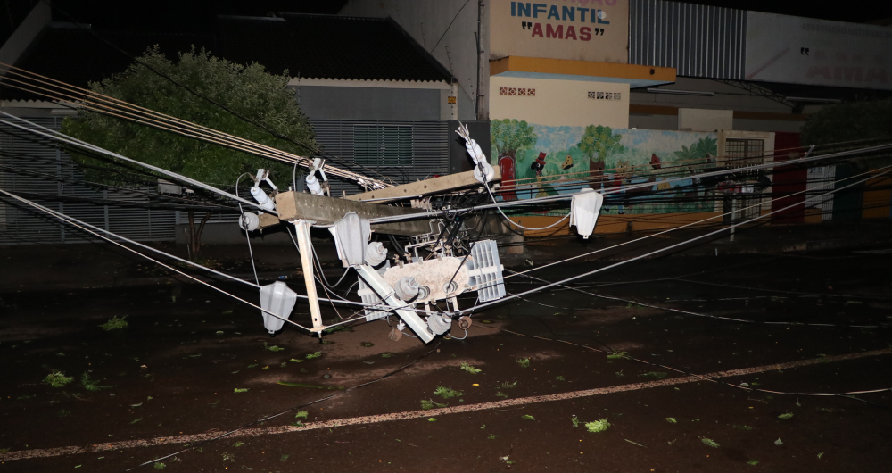 Prefeitura Municipal de Sarandi trabalha para a recuperação dos estragos causados pela chuva